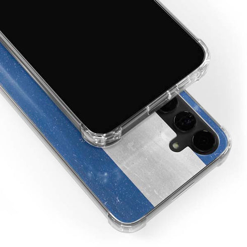 Honduras Flag Distressed Galaxy S24 Plus Clear Case